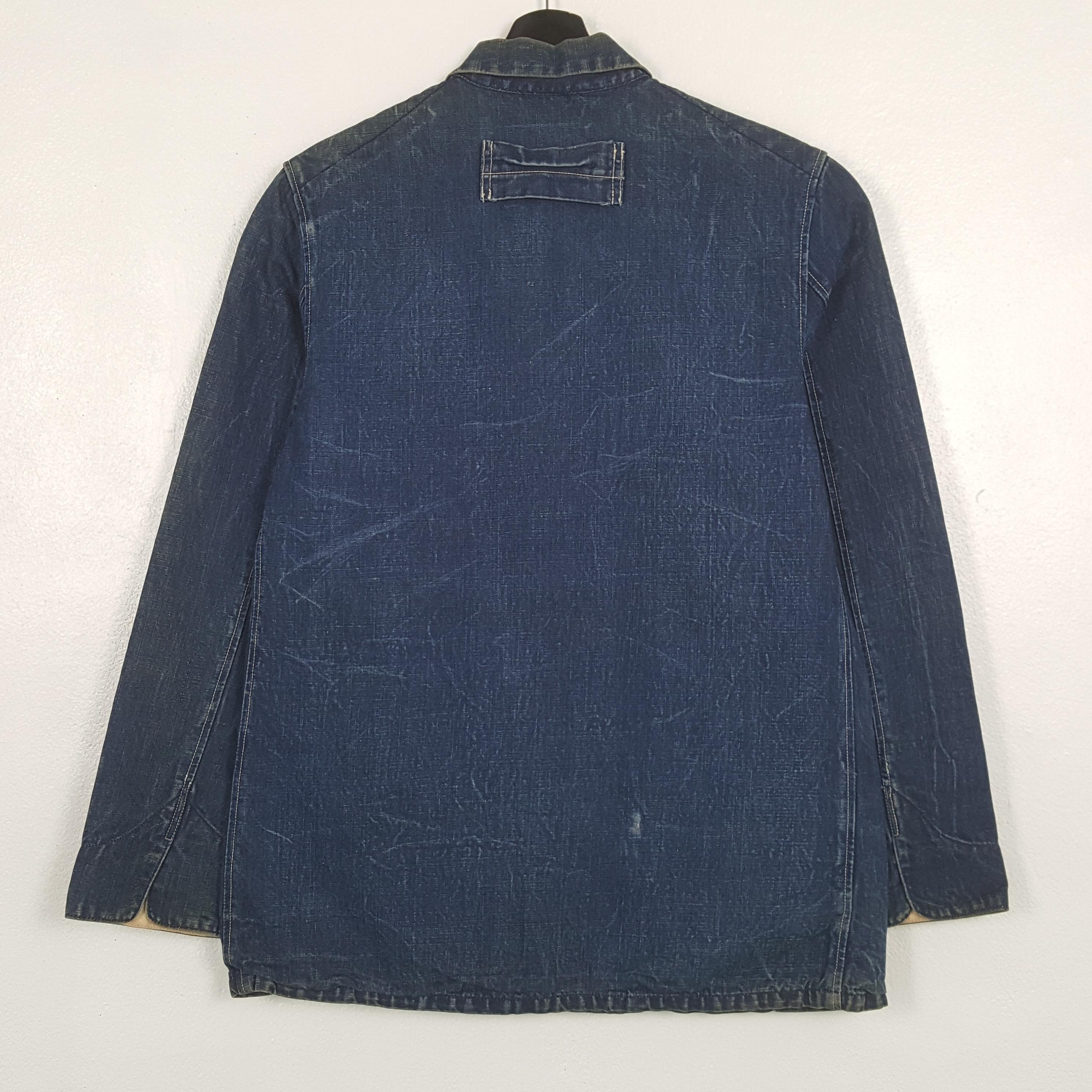 Vintage Blue Blue Japan N-405 Full Button Denim Jacket - Etsy Israel