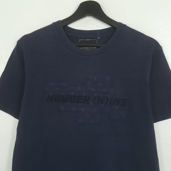 古着NINE  Vintage Number Nine Denim Japanese Brand Tshirt - Gem