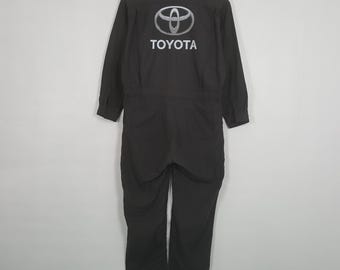 Vintage Toyota TRD Racing Motorsports Coverall Jacket
