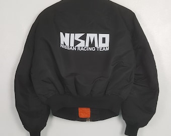 Chaqueta bomba reversible Vintage Alpha Industries X Nismo Nissan Racing Team