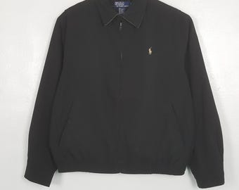 Chaqueta Harrington americana vintage de Polo Ralph Lauren