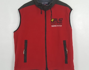 Vintage Polo Sport Ralph Lauren American Vest