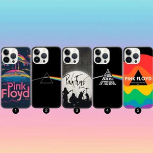 Coque IPhone 16 Pro Motif Pink Floyd - TPU, Fixation Clip, Neuve Dans Son Emballage