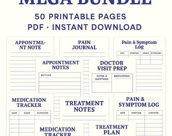 Registro de Dolor y Síntomas – Plantilla Imprimible