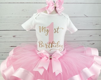 Girl 1st Birthday Outfit Girl 1st Birthday Gift Baby Girl First Birthday Girl Dress Baby Girl First Birthday Gift 1st Birthday Party Outfit