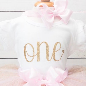 First Birthday Outfit Girl 1st Birthday Outfit Girl Baby Girl Birthday Dress Princess Tutu for One Year Old Girl Baby Girl Birthday Gift image 6