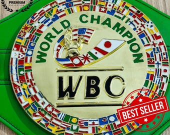 WBC世界ボクシングチャンピオンレプリカタイトルベルト：フラックス