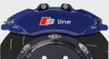 4x Audi S-Line Stickers (Brake Caliper & More) – Badge, Logo,  Emblem Decals product logo
