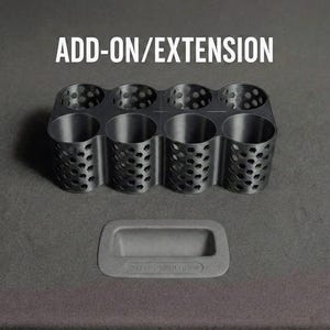 Versatile Car Trunk Organizer Add‑On – Extra Modular Sections (4 Bottle Expansion)