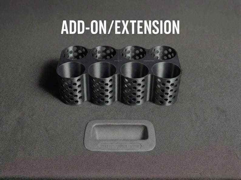 Versatile Car Trunk Organizer Add‑On – Extra Modular Sections (4 Bottle Expansion) image 1