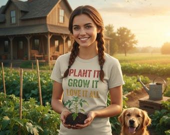 Gardening Quote T-Shirt | Plant Lover Tee