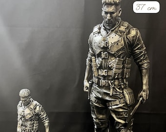 Statuette Punisher - Sanix3D - 3D - Résine