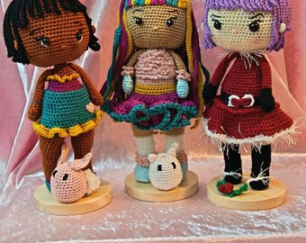 Kawaii decorative doll - 18 cm
