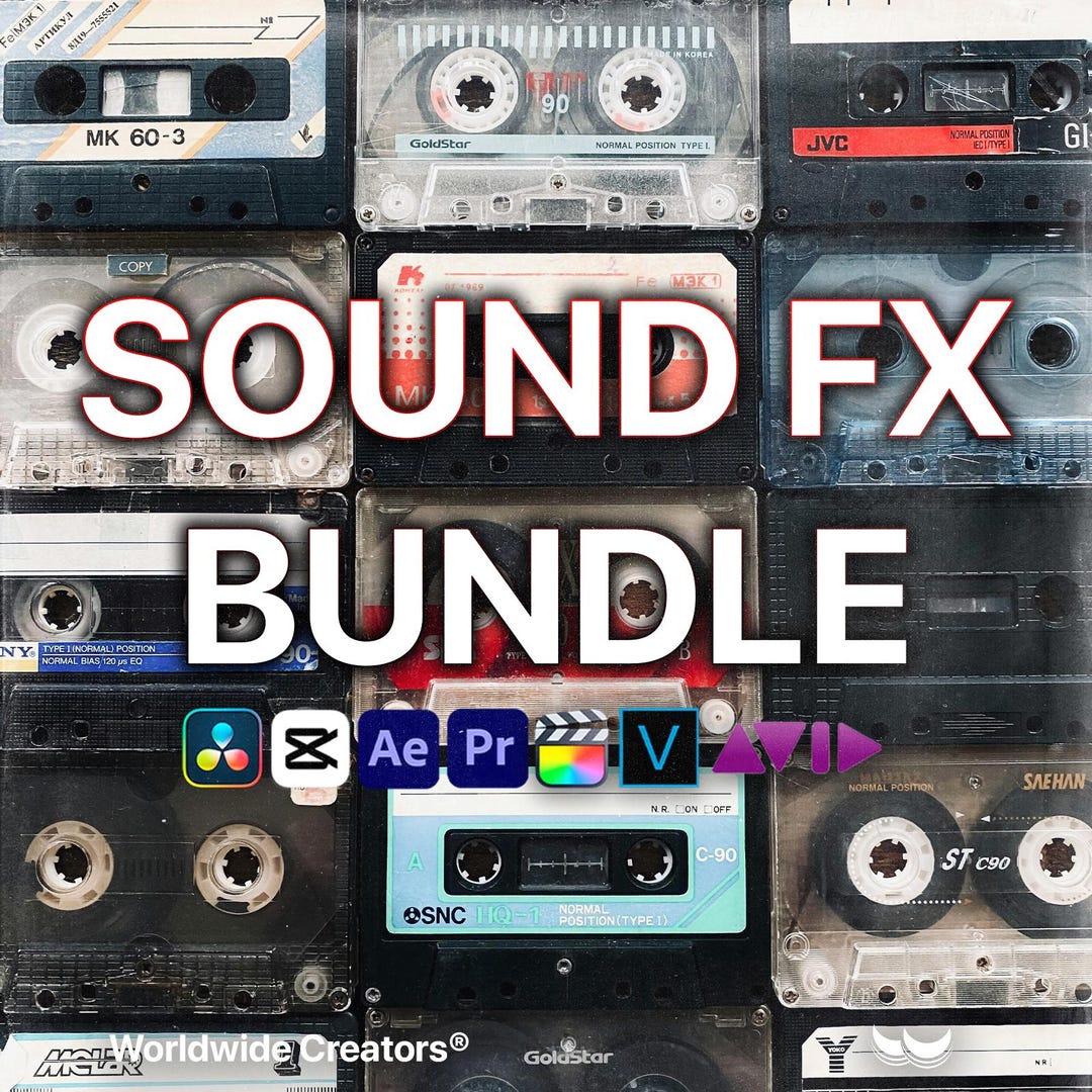 Mega SFX Pack +25,000 SFX Assets - High-quality for Video Editing - Etsy