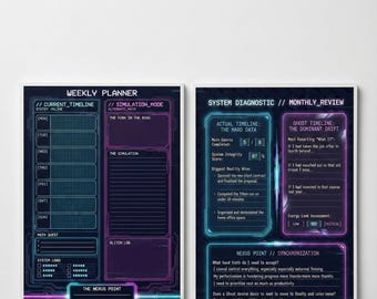 2026年ウィークリープランナー｜マンスリープランナー｜両方の可能性を分析｜プランナーテンプレート｜デジタルジャーナル｜ライフプランナー｜デジタルダウンロード