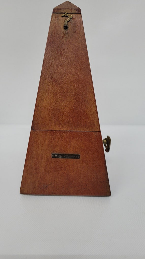 Vintage Seth Thomas Metronome Music Timing Instrument Wood - Etsy 日本