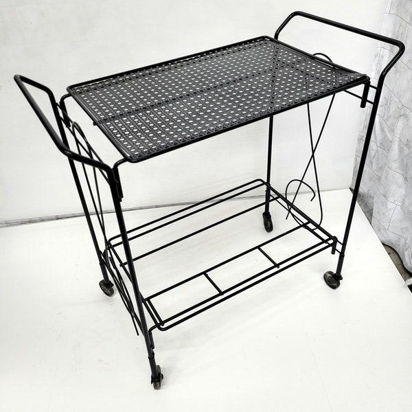 Rolling Kitchen Cart Etsy