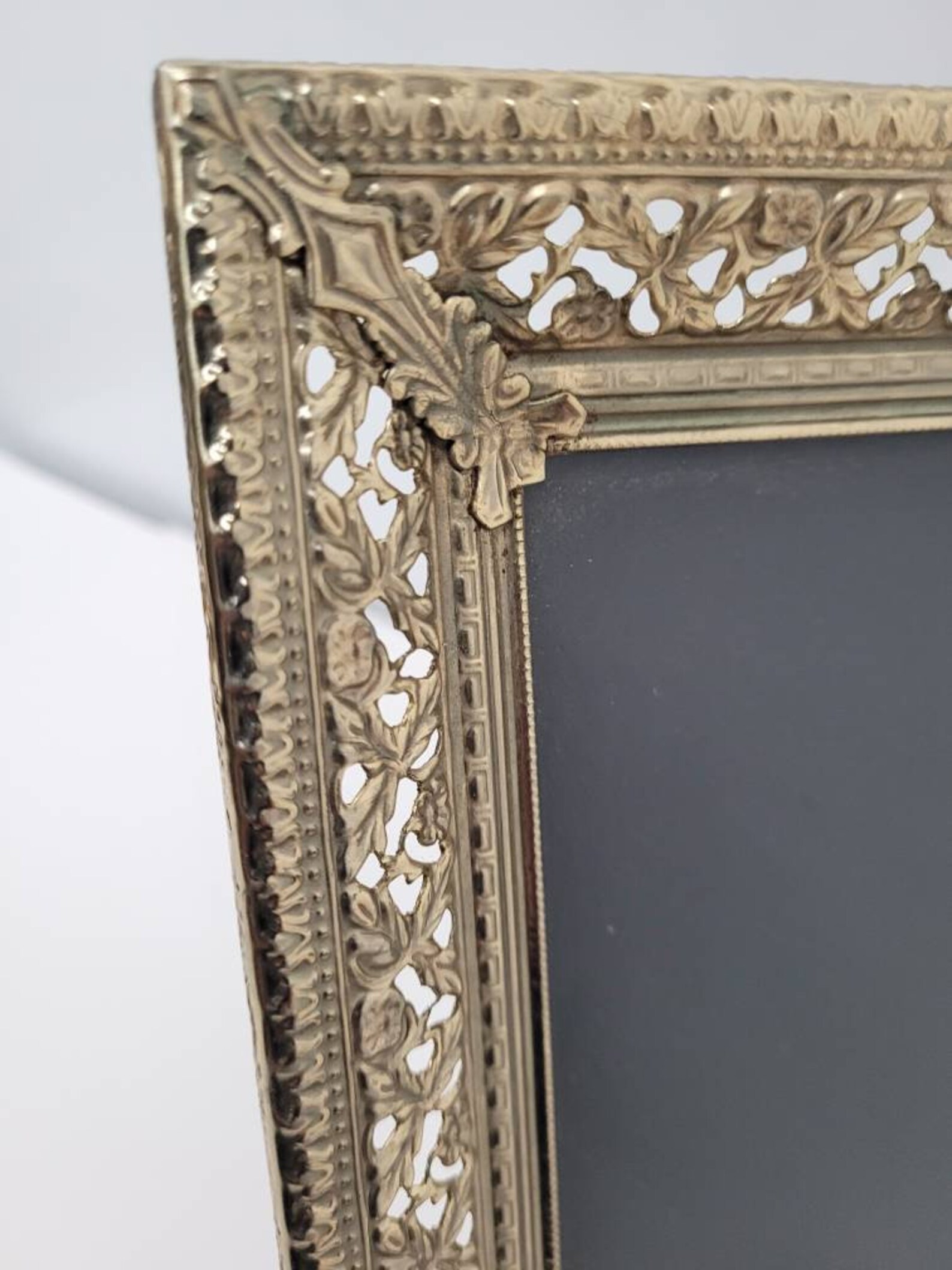 Vintage Mid Century Metal Wall Art Photo Holder Picture Frame Etsy