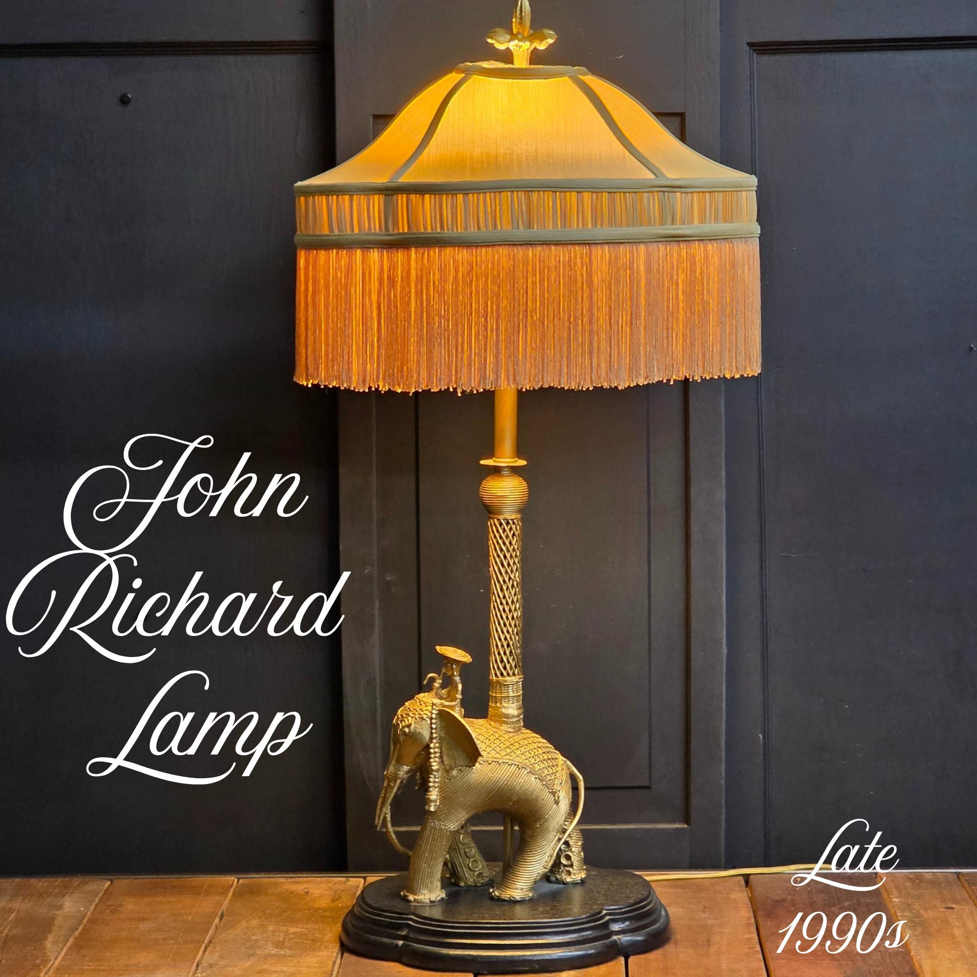 Vintage Elephant Lamp