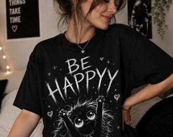 Fluffy Monster PNG, Positive Mental Health Sublimation Design (Digital Download)