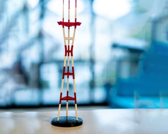 3D Printed 9.8" (250mm) tall Sutro Tower