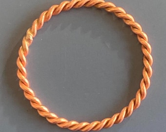Empowerment Cubit Tensor Ring – Copper Energy Tool (188 MHz)