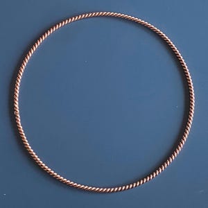 Handmade Copper Tensor Ring 144Hz – Sound Healing Tool