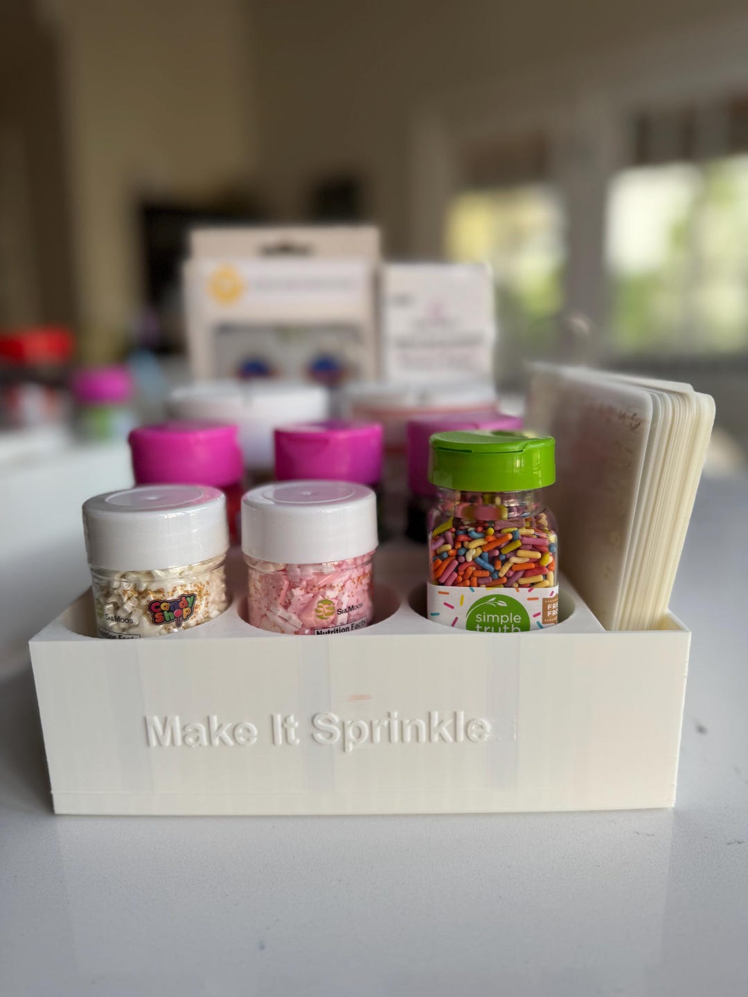 Sprinkle Organizer - Holds 6 Small and 2 Large Containers - Etsy