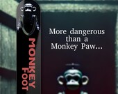 Monkey Foot Metal Bookmark, Horror Story Monkey Paw Gothic Gift