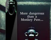 Creepy Monkey Metal Bookmark, Horror Story Monkey Paw Gothic Gift