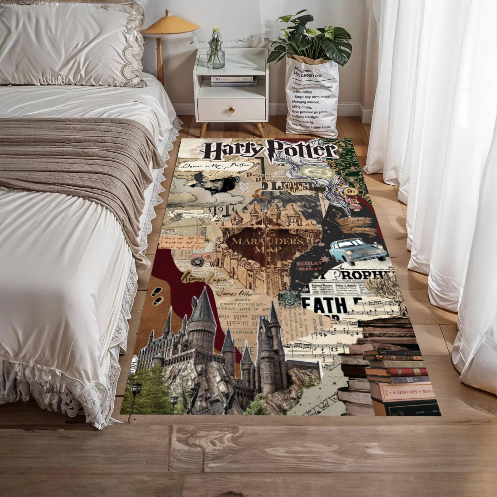 Marauder's map rug - Etsy 日本