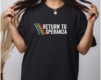 Arc Raiders Return To Speranza Shirt | Retro Sci-Fi Gamer Tee