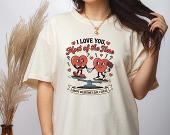 Funny Valentine Shirt | Sarcastic Hearts Graphic Tee