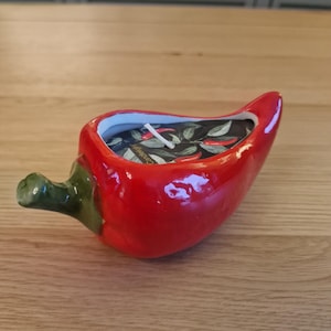 Chilli Shaped Candle Pot