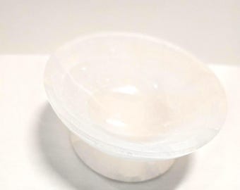 Selenite Crystal Charging Bowl | Cleansing Dish