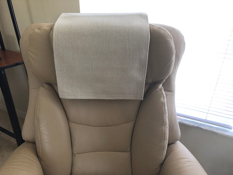 Recliner Headrest Cover Furniture Protector Upholstery Etsy