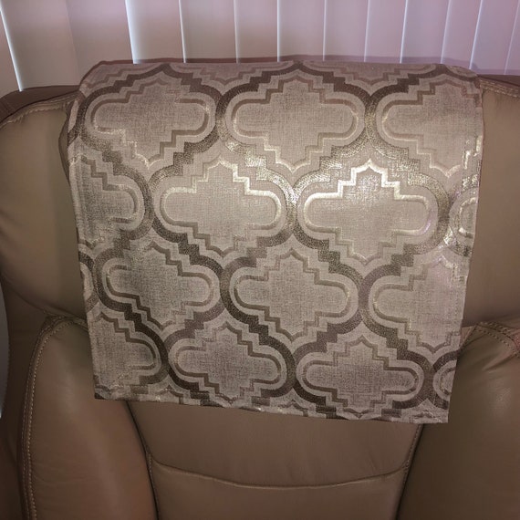 Recliner Headrest Cover Furniture Protector Polyester Etsy