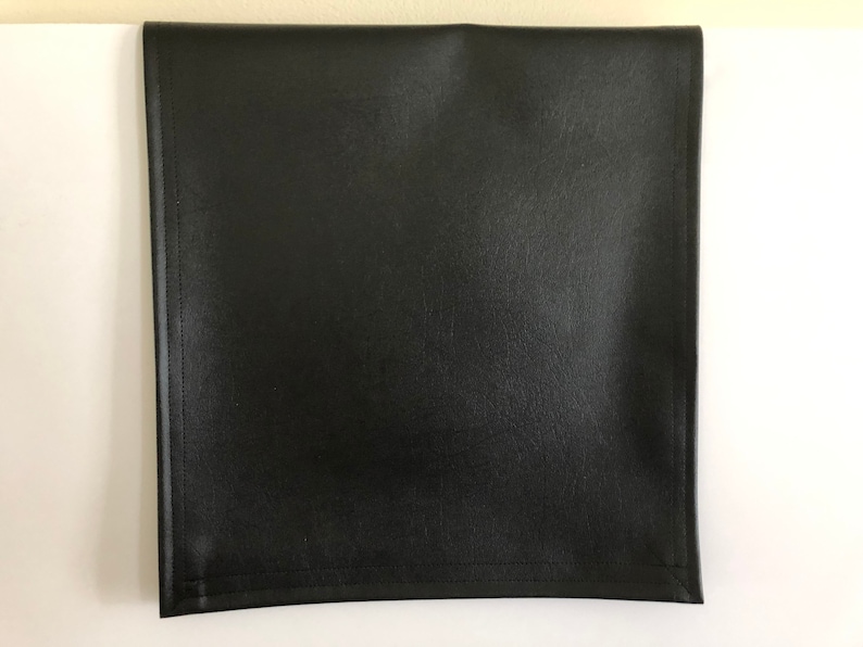 Black Marine Vinyl Recliner Head Cover Furniture Protector | Etsy