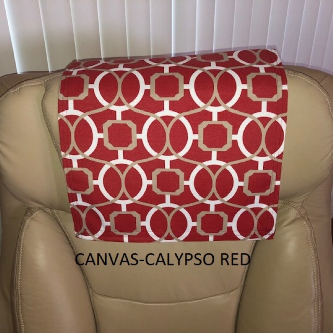 Recliner Head Cover for Furniture Chairs Canvas Upholstery Etsy