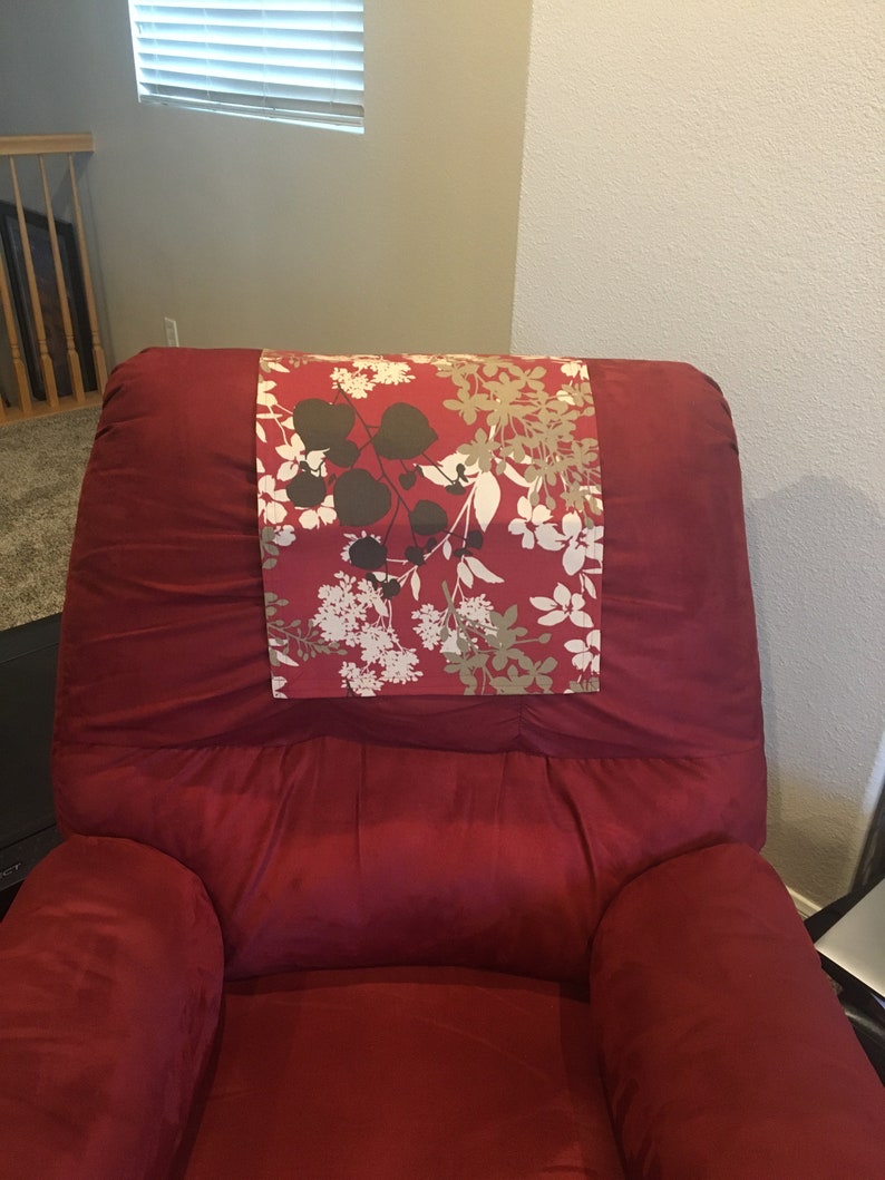 Furniture Protector Chair Cap Headrest Pad Recliner Head Etsy