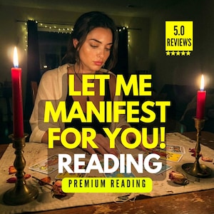 Ritual personalizado, ritual de manifestación y lectura psíquica, amor, suerte, carrera, para ti, visión telepática