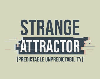 Póster de Atractor Extraño – Arte mural de la Teoría del Caos (Descarga digital)