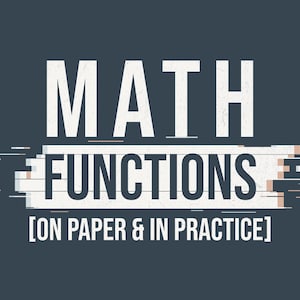 Funciones matemáticas [En papel y en la práctica] - Impresión, ecuaciones artísticas para el aula (descarga digital)
