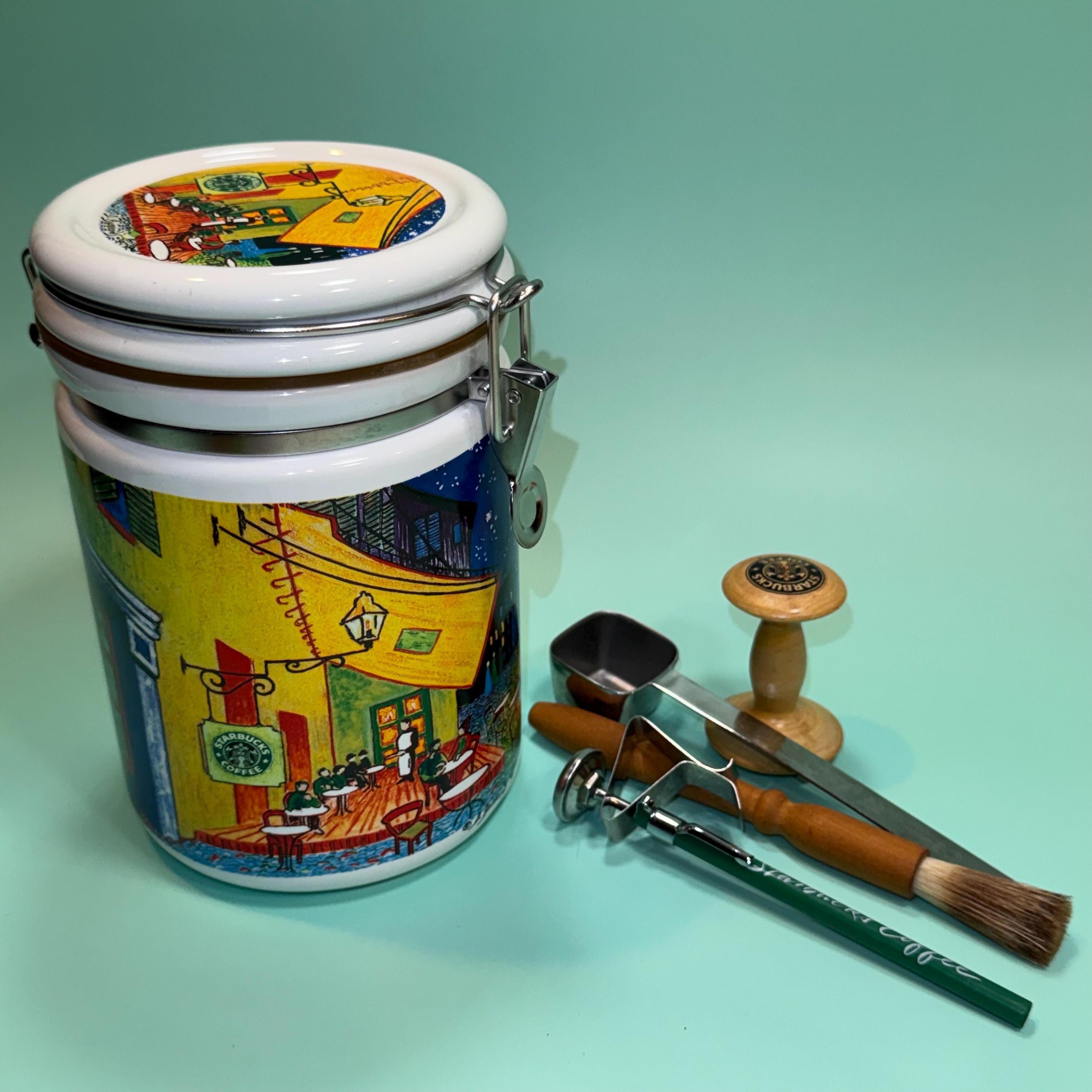 Vintage Starbucks Canisters - Etsy