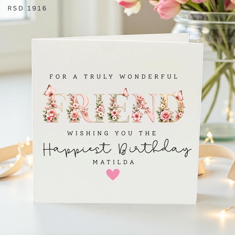 Female Birthdays Card - Etsy UK