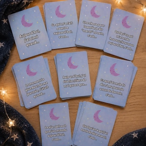 20 Positive Reflection Cards for Bedtime – Children