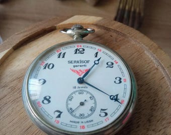 Serkisof järnvägsfickor (Molnija, Молния). Sovjetunionen USSR