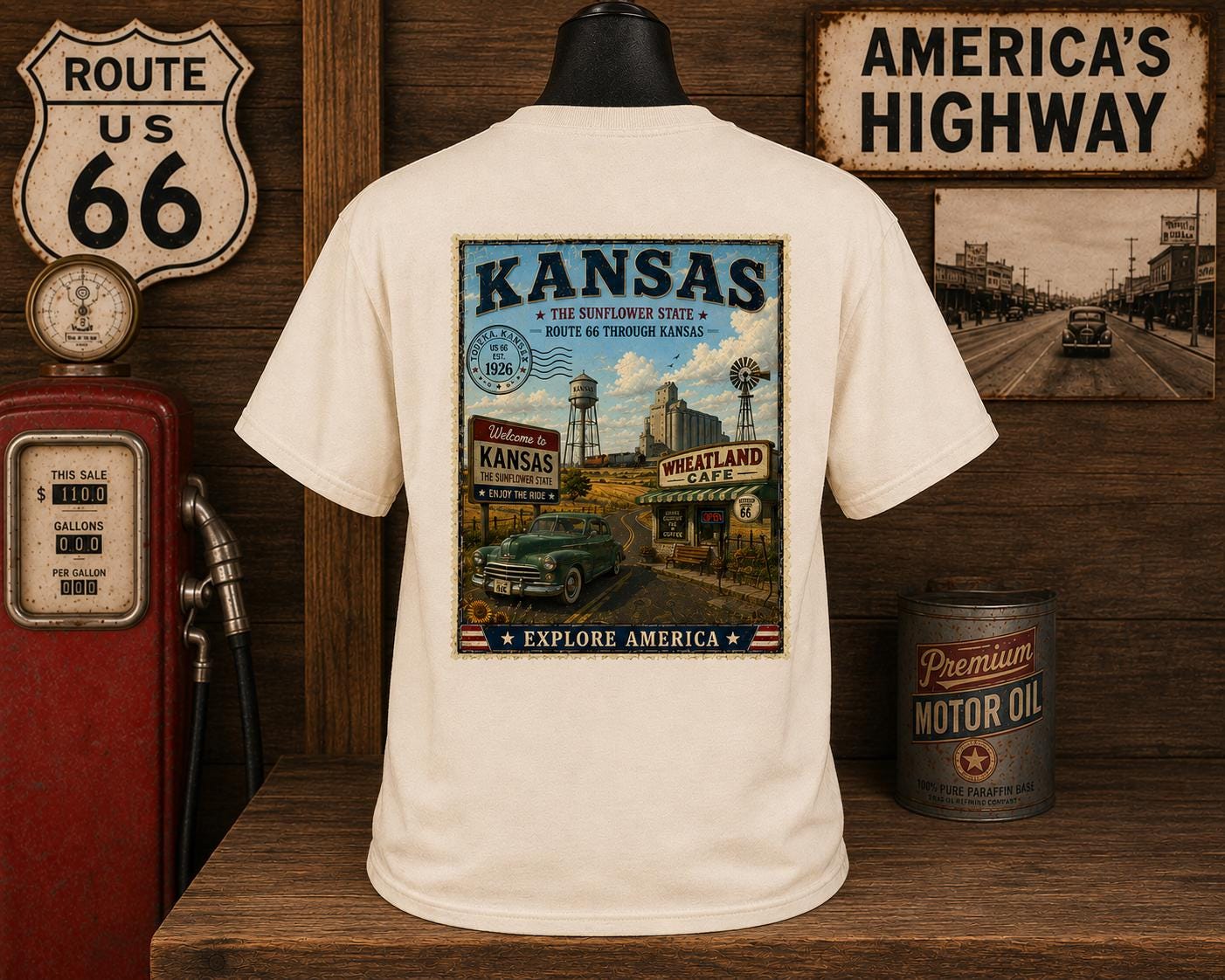 Kansas Route 66 - Etsy