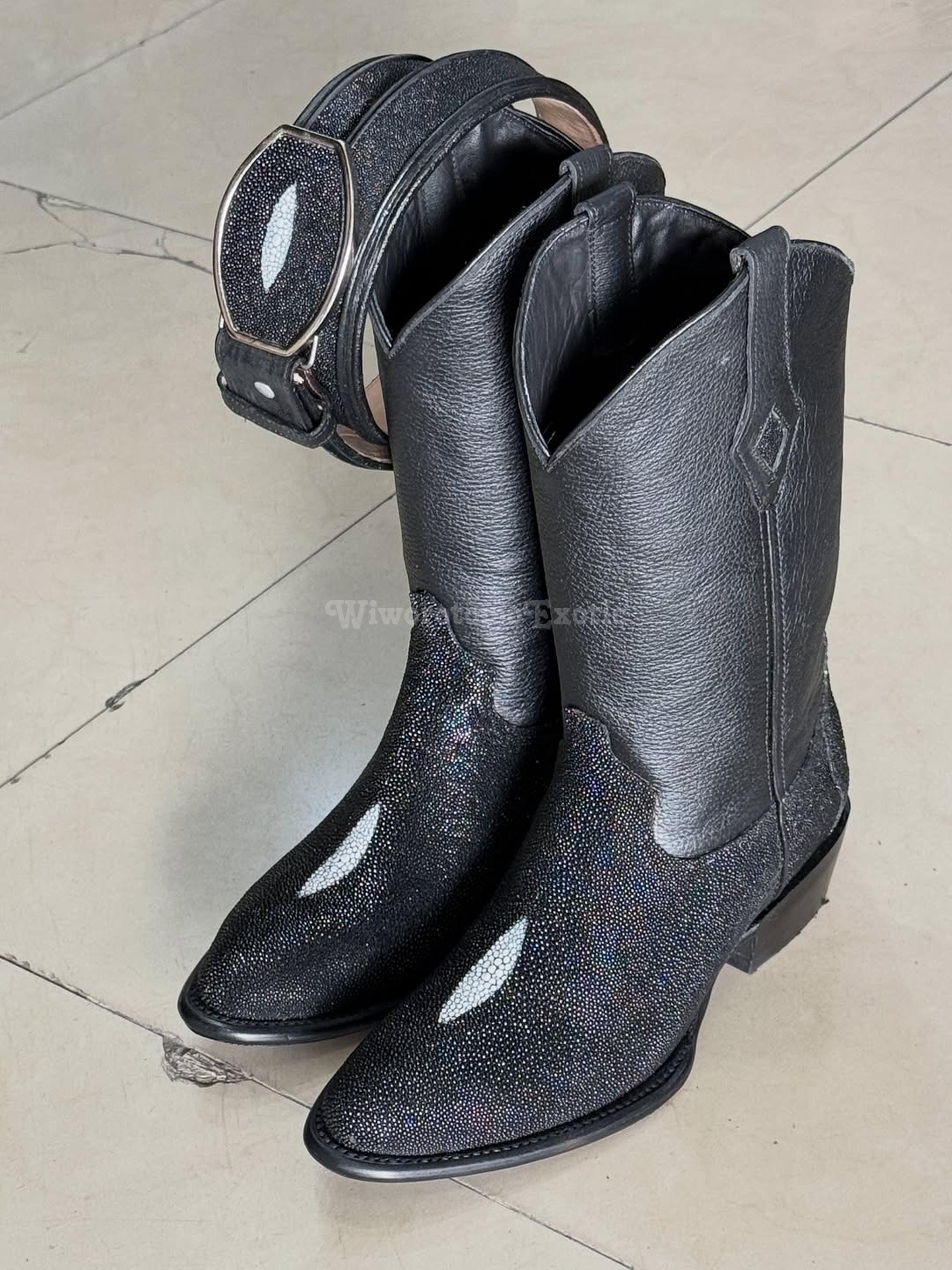 Boots with a sting. Introducing The Pierce in genuine stingray