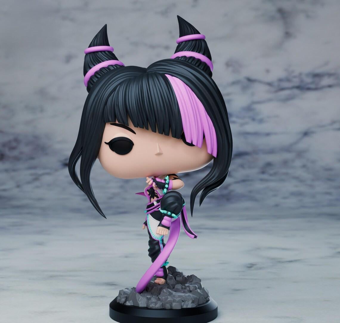 Street fighter juri figurine - Etsy 日本